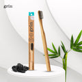 Grin Charcoal-Infused Bamboo Toothbrush (Soft)